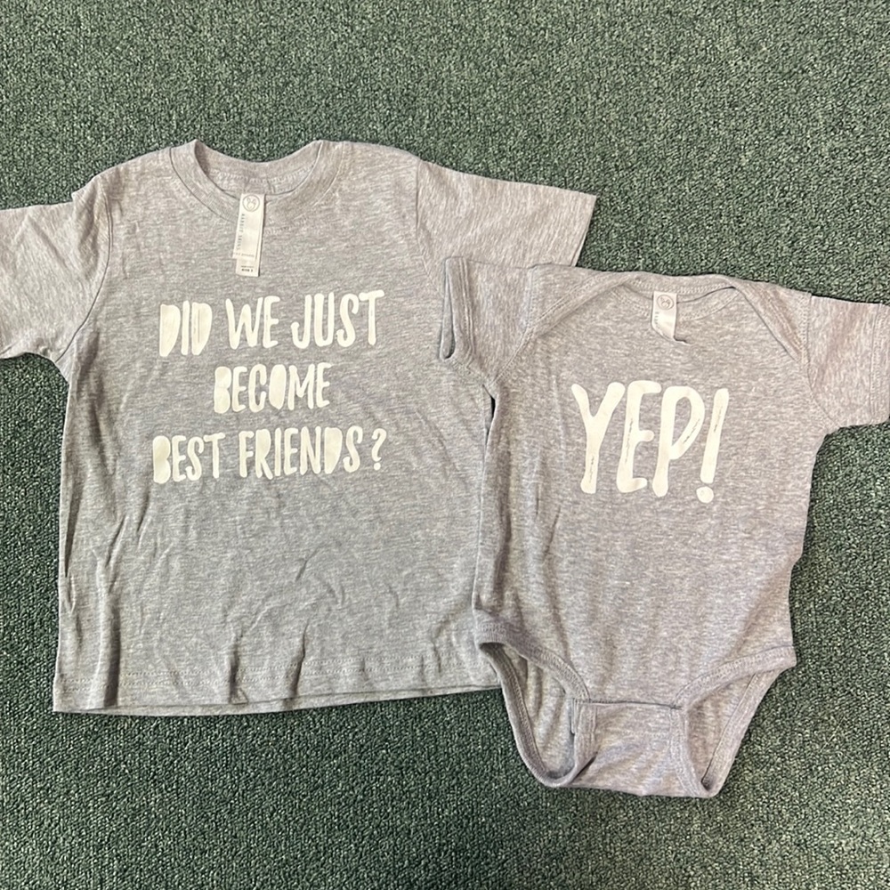 🆕 Siblings shirts